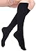 Produktbild Orirose KOMPRESSIONSSTRÜMPFE Knie KKL 2 MIKRO 200 DEN 24-29 mmHg STÜTZSTRÜMPFE (XL, Schwarz)
