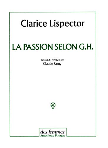 Télécharger La Passion selon G. H. Livre PDF Gratuit