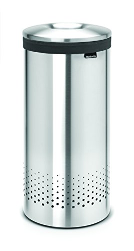 Brabantia 105128 Wäschebox 35 L Edelstahldeckel, matt steel