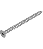 Viti Per Truciolato In Acciaio Inox 3x30 Mm - 250 Pezzi, Testa Svasata TX, Filettatura Completa - Foto 2