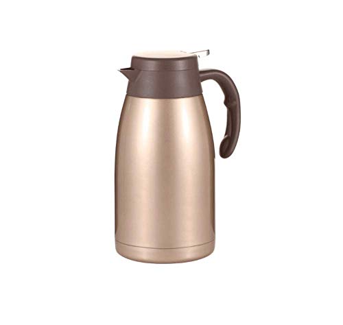 AA-SS Carafe en Acier Inoxydable en Acier Inoxydable  Double paroi Carafe en Acier Inoxydable  Isolation sous Vide avec Couvercle