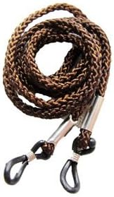 2 x BROWN NECK CORD LANYARD GLASSES STRAP SPECTACLE HOLDER