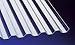 Produktbild Acryl Wellplatten Profilplatten Trapez 76/18 klar ohne Struktur 7000 x 1045 x 1,5 mm