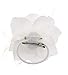 Zac's Alter Ego® Glitter Hair Rose with Feathers on Clip, Elastic & Brooch Pin