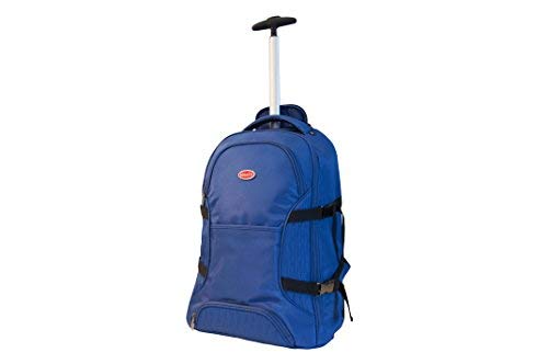 Bugatti - Travel Line Backpack Trolley- Blue - Talla - 63x35x60 - Color - Azul