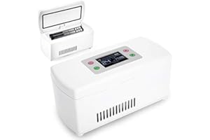 KIREINA Contenitore refrigerante portatile isolato Mini Reefer auto temperatura costante 2-8 ℃ Organizzatore professionale per viaggi, all'aperto, campeggio, lavoro