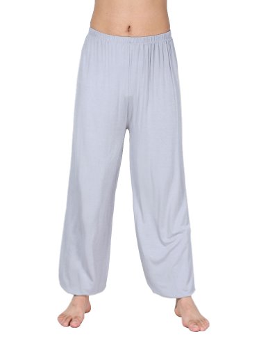 HOEREV Marke Männer Super weiches Modal Spandex Harem Yoga Pilates Hosen - 3