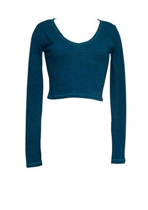 Preisvergleich Produktbild Pullover, XS, kurz Softy, Grün