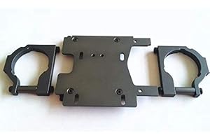 CrazyRacer Aluminum Motor Mount Plate Brace for HPI Savage Flux HP 100906 100903 100907