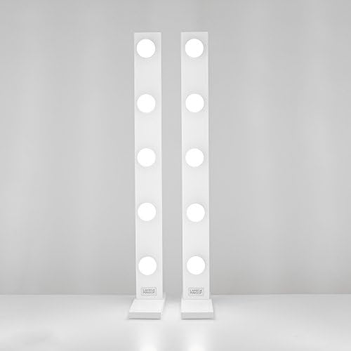 LAMPS4MAKEUP. BASIC 5+5 SET. Makeup Vanity Hollywood lighting, Professional make up Beauty lamps for home and MUA. LED Lighted Make-Up. - LIMITED TIME OFFER
