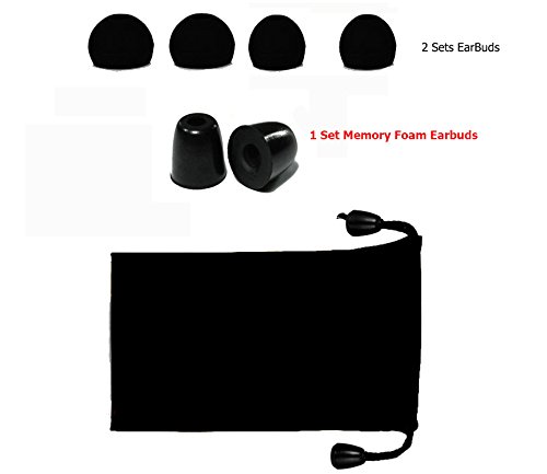 High Quality Noise Isolating in-ear Earphones Headphones, HEAVY DEEP BASS for iPhone, iPad, iPod, Samsung Galaxy, MP3 Players, Nokia, HTC, Nexus, BlackBerry with Mic (Gold)