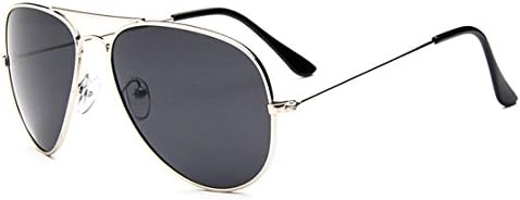 Sunbo Aviator Style Classic Sunglasses UV400 Designer Men's Ladies Shades Gray Lens