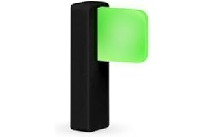 Luxafor Flag LED USB Busy Light Indicator – Black Luxafor Flag LED Availability Indicator That Eliminates Workspace Distractions and Boosts Productivity – 0.5m Cable (20 inch Cable (USB))