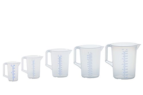 hünersdorff 937000 Messkanne, Plastik, 15,1 x 15,1 x 20,6 cm, transparent - 2