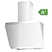 Produktbild Vlano/MIRA 600 WH/EEK A+ / Kopffreie Dunstabzugshaube • weiß Glas • 60 cm breit • 9 Stufen • 570 m³/h • Touch-Bedienung • LED • Abschaltautomatik • Rückstauventil,• Plastikabluftrohr