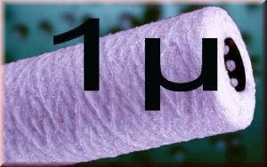 10" Wasserfilter Kartusche Polyprophylen WICKEL Filter 10 Zoll Feinheit 1µ