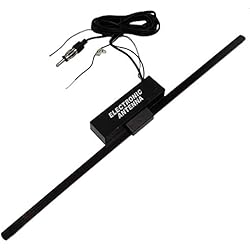 AERZETIX: Antena amplificador interior autoadhesivo 30cm 190cm para radio de coche, vehiculos C16628