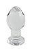 Produktbild Erotoy Glas Buttplug Erotic Anal Butt Plug Prostata Massage Sex Spielzeug- Der kleine Dicke - Glasdildo Art. 514 BDSM Lieferung im Samtbeutel