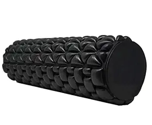 IRIS Fitness Self Myofascial Release, Self Massage, Trigger Point Release, Mobility, Acupressure Back, Therapy Yoga Gym Physio Injury Foam Massage Roller, 45 x 13 cm
