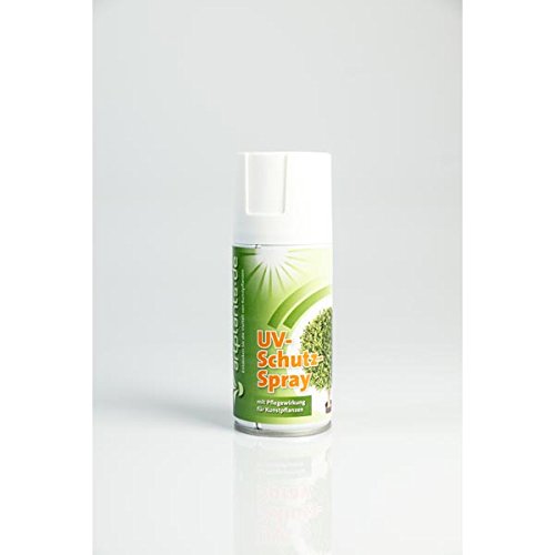 artplants Set 2 x UV Schutz Spray mit Pflegewirkung für künstliche Pflanzen und Blumen, Kunstbäume und Kunstpalmen - für Außen- und Innenbereich - 150 ml Dose