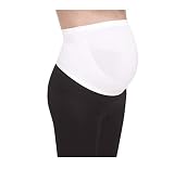 Excelente apoyo Faja de vientre para embarazada RNB, 100% sin costuras, mayor comodidad WHITE M Medium