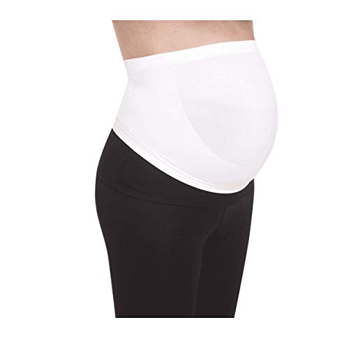 Faja de vientre para embarazada RNB, 100% sin costuras, mayor comodidad WHITE M Medium