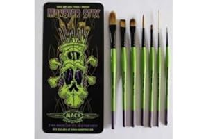 7 Pennelli per pinstriping Andrew Mack Serie Mack Tidwell Monster Stick