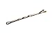 Sabrina Professional Ball Pointed Hair Grips, Waved Brown 500 g/ 51 mm