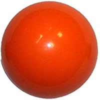 Bola futbolin resina color naranja brillo 35g 34mm