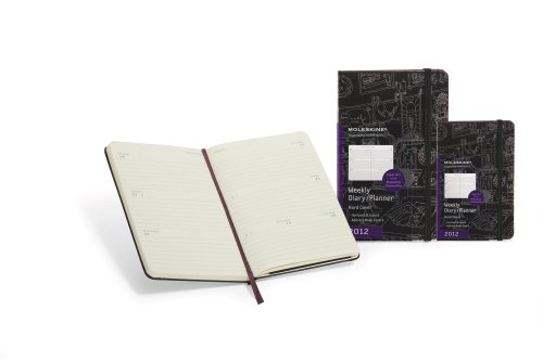 2012 Moleskine Pocket Horizontal Weekly Diary 12 Month - Studio Creativity