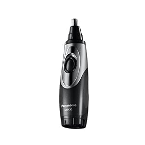 Panasonic Nose Hair Trimmer and Ear Hair Trimmer ER430K, Vacuum Cleaning System, Men's, Wet/Dry, Battery-Operated - Image 9