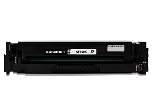 Merotoner® 4er Set Toner kompatibel zu HP 201X CF400X CF401X CF402X CF403X | Für HP Color LaserJet Pro 200 M252n ∙ Pro M252dw ∙ Pro MFP M277dw ∙ Pro MFP M277n ∙ Pro MFP M274n | Toner als Ersatz für HP Laserdrucker und Multifunktionsdrucker - 3