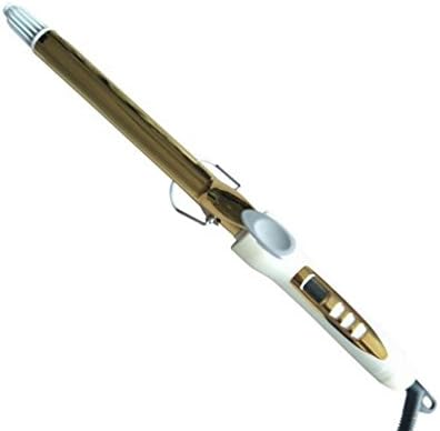 KDLD Hair Straightener ® Curling Wand Elliptical Heat Curling Wand Curling Iron Wand Curling Iron Wand Instant Heat Up Dual Voltage Temperature Adjustable