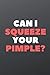 Produktbild CAN I SQUEEZE YOUR PIMPLE: Pimple Notebook, journal, Diary, Personalized Gift (110 Pages, 6 x 9, Lined)