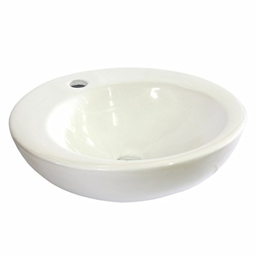 Preisvergleich Produktbild LAVITA KERAMIK WASCHBECKEN WEISS 46 CM 470931