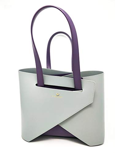 Preisvergleich Produktbild Pomikaki Borsa Componibile Origami Medium Ecopelle