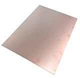 420/297/1mm AERZETIX: Placa Hojas de Cobre para Circuito Impreso 420/297/1mm Resina epoxi de Fibra de Vidrio C40565
