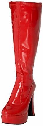 Platform Boots - Red Patent - Size 5