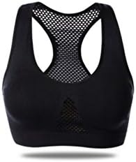Davidlove Women Sport Bra Stretch Vest Shapewear Run Underwear (Black)