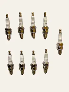 CHARVI SALES spark plug for splender,shine,passion all models of hero honda spark plug for shine, splendor, yuga, cd deluxe,passion all models of hero honda Copper Spark Plugs(pack of 9)