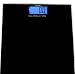 Produktbild G&G A5 180kg DESIGN Digitalwaage Personenwaage AAA Batteriebetrieb GLAS Scale (Schwarz)