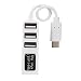 Produktbild Switchali Typ-C 4-Port USB 3.0 Hub USB 3.1-Adapter für PC Apple Macbook 12 " (Weiß)