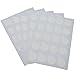 100Pcs Disposable Eyelash Glue Holder Pallet Easy Helpful Eyelash Extension Glue Pads