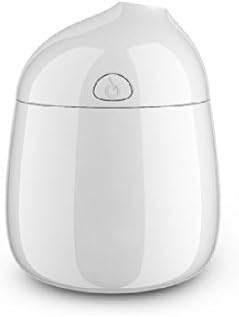 USB Air Humidifier, DouLukit 100ML Portable USB Mini Air Humidifier Aroma Diffuser for Home, Yoga, Office, Spa, Bedroom (White)