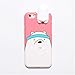 Produktbild DREAMBAB Handyhülle Qikefang 3D Nette Karikatur Bare Bears Brothers Lustige Spielwaren Weiche Silikon Telefon Kasten Für iPhone 6 6S 7 Plus Abdeckung Für iPhone 7 Funda, 2, Für iPhone 6 6S