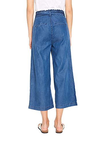 edc by ESPRIT Damen 049CC1B007 Flared Jeans, Blau (Blue Medium Wash 902), W25 (Herstellergröße: 25/28) - 