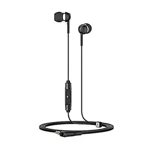 Sennheiser CX 80S Wired In Ear Headphone with Mic (Black)