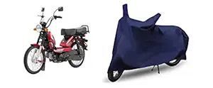 NAVAM Bike Body Cover Waterproof TVS Heavy Duty Super XL (Blue)