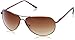 Fastrack Brown Aviator Sunglasses (M050BR5) RS.1563.00