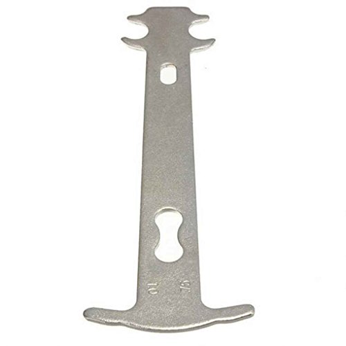 Preisvergleich Produktbild coconut Fahrrad-Ketten Checker Edelstahl ersetzen Standard-Fuss-Ketten-Werkzeugkettenve... Mess